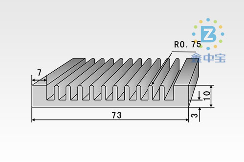 7cm型材散熱器-11