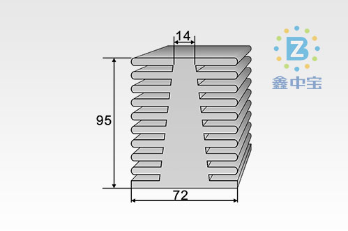 7cm型材散熱器-10