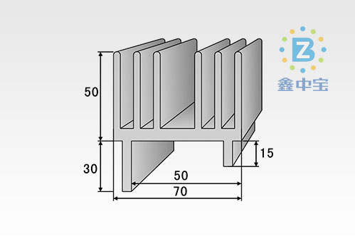 7cm型材散熱器-6