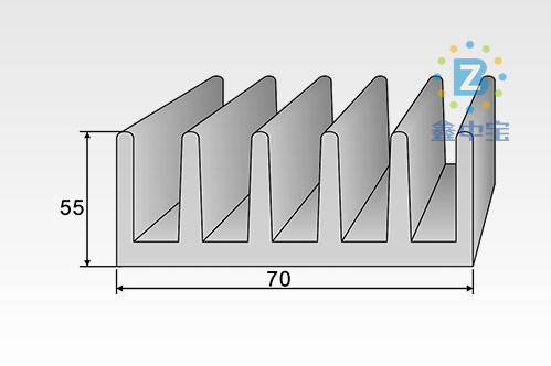 7cm型材散熱器-4