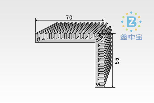 7cm型材散熱器-3
