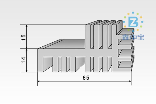 6cm型材散熱器-19