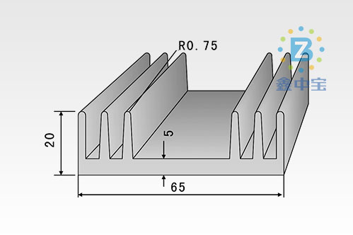 6cm型材散熱器-18