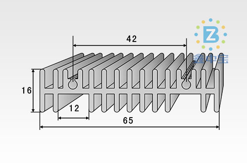 6cm型材散熱器-16