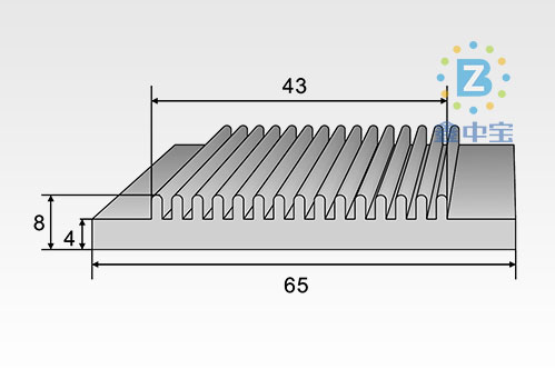 6cm型材散熱器-15