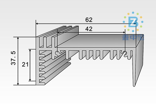 6cm型材散熱器-12
