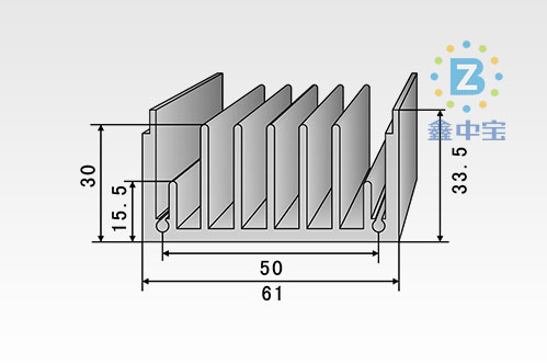 6cm型材散熱器-10
