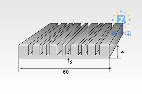 6cm型材散熱器-2