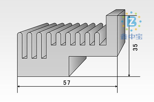 5cm型材散熱器-31