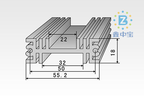 5cm型材散熱器-27