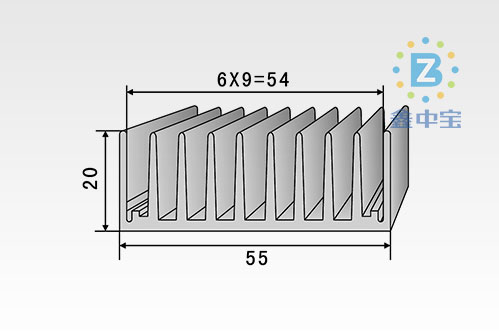 5cm型材散熱器-24