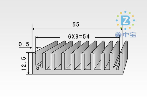 5cm型材散熱器-23