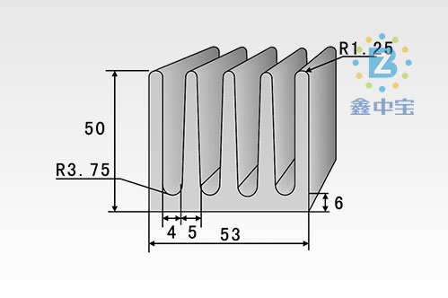 5cm型材散熱器-20