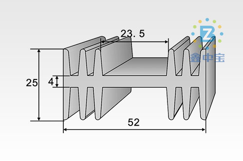 5cm型材散熱器-17