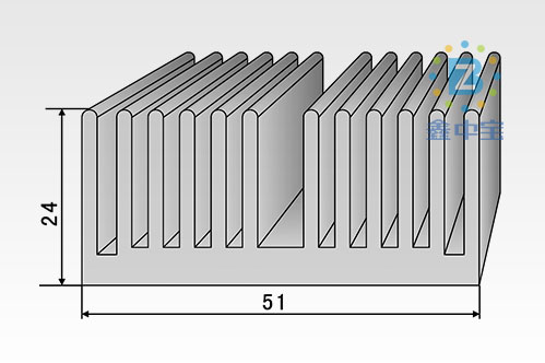5cm型材散熱器-15