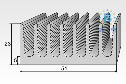 5cm型材散熱器-14