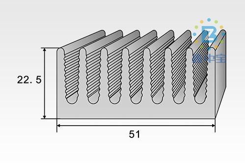 5cm型材散熱器-13