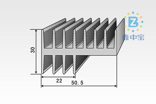 5cm型材散熱器-11