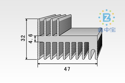4cm型材散熱器-22