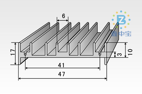 4cm型材散熱器-21