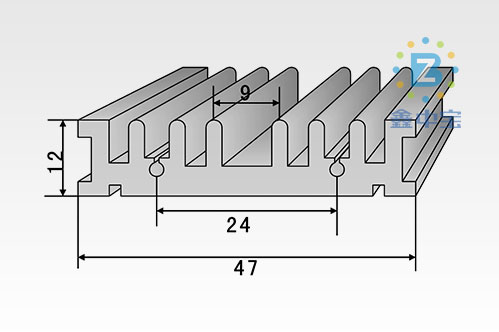 4cm型材散熱器-19