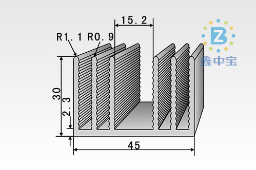 4cm型材散熱器-16
