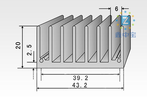 4cm型材散熱器-11