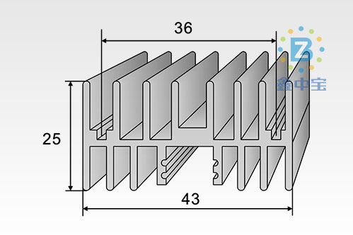 4cm型材散熱器-10