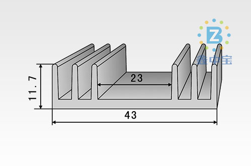 4cm型材散熱器-9