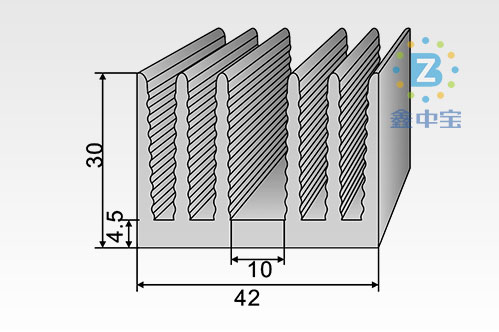 4cm型材散熱器-8