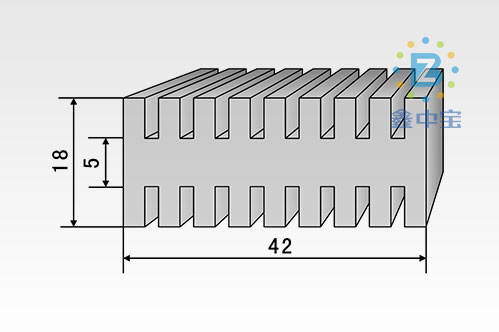 4cm型材散熱器-7