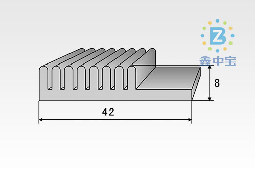 4cm型材散熱器-6