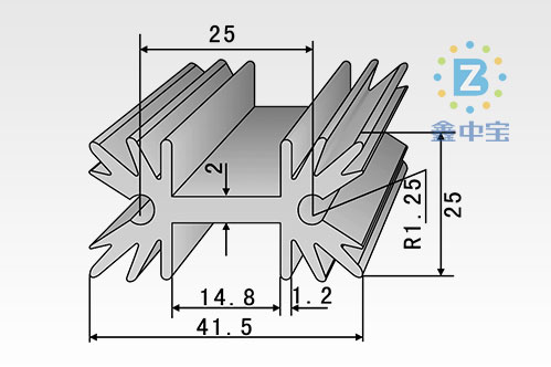 4cm型材散熱器-5