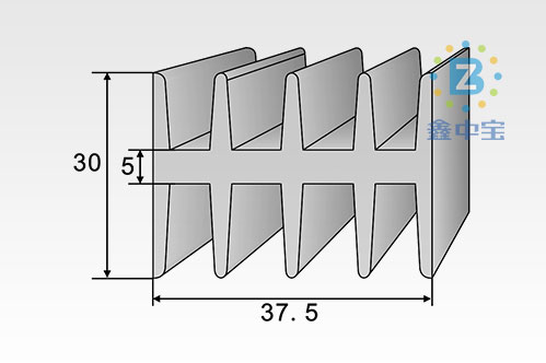 3cm型材散熱器-30