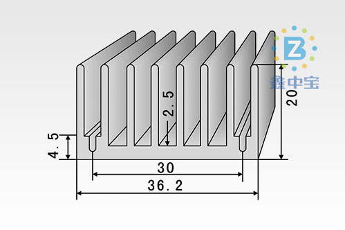3cm型材散熱器-28