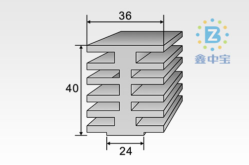 3cm型材散熱器-27
