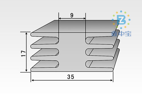 3cm型材散熱器-24