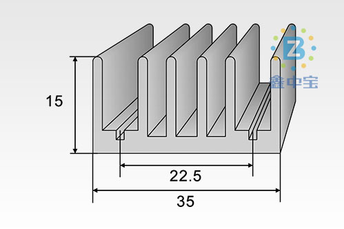 3cm型材散熱器-22