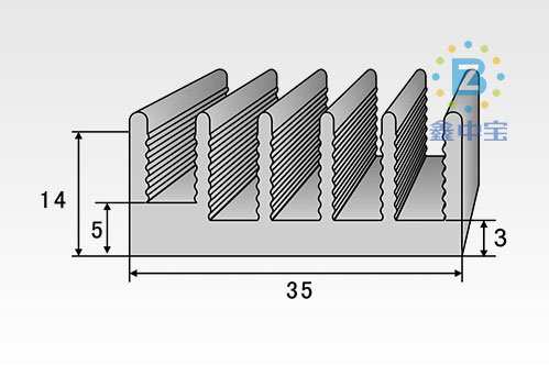 3cm型材散熱器-21