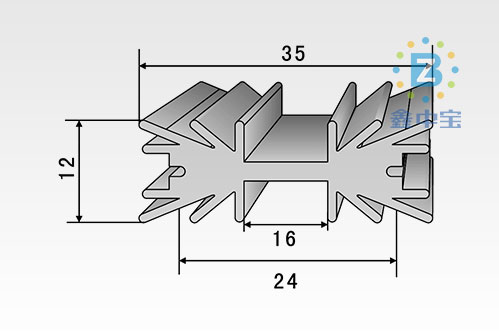 3cm型材散熱器-20