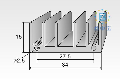 3cm型材散熱器-19