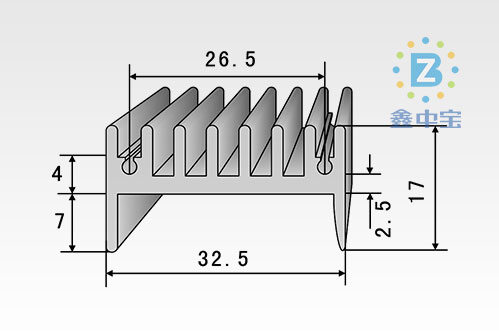 3cm型材散熱器-15