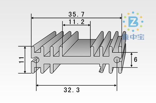 3cm型材散熱器-13