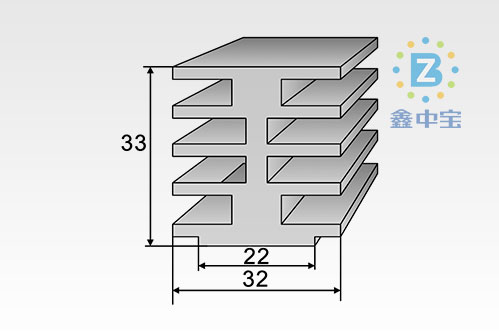 3cm型材散熱器-12