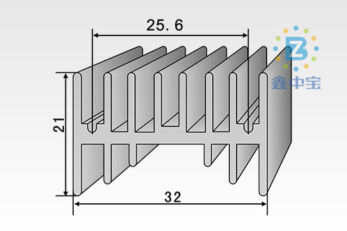 3cm型材散熱器-11