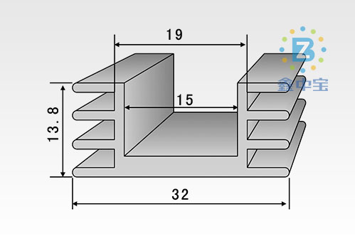 3cm型材散熱器-8