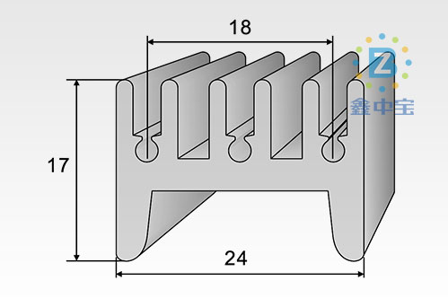 2cm型材散熱器-9