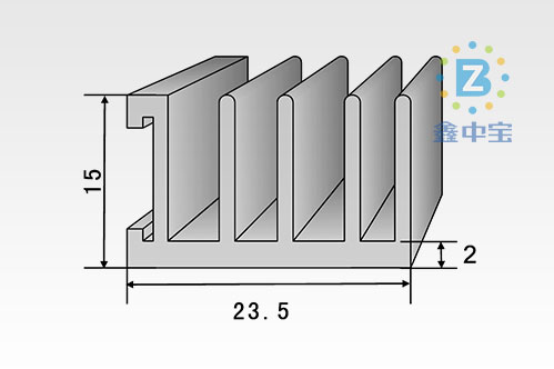 2cm型材散熱器-7
