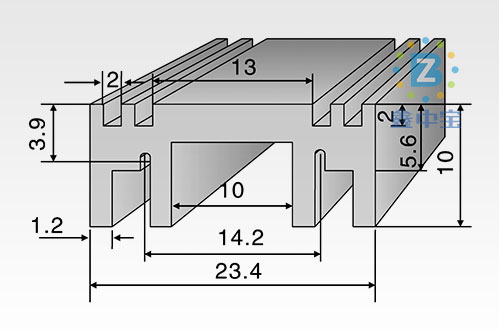 2cm型材散熱器-6