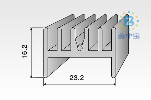 2cm型材散熱器-5